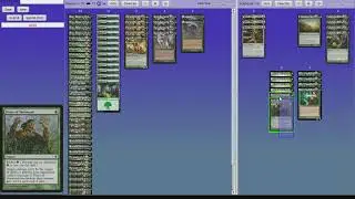 XMage: match di prova con Elfi Pauper con Lead the Stampede
