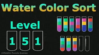 Water Color Sort - Level 151