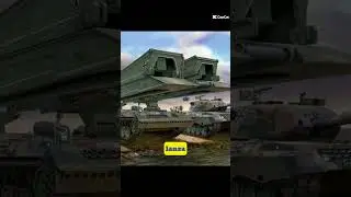 &iexcl;Tanques que Llevan PUENTES! 🤯 El Incre&iacute;ble Lanzapuentes Blindado (AVLB) 🏗️🌉 #Shorts