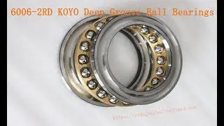 6006-2RD KOYO Deep Groove Ball Bearings