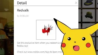 I GOT THE ROBLOX REDVALK FROM A *RARE* BONUS TOY CODE (800+ EXIST)