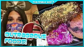 Shockingly Weird Foods At Star Wars Galaxy's Edge Docking Bay 7 Food and Cargo | Hollywood Studios