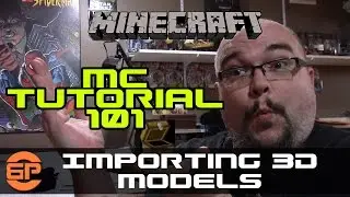 Minecraft Tutorial - How to import 3D models into Minecraft