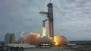 FIRED! SpaceX Starship Super Heavy Booster-7 33 Engine Static Fire Test
