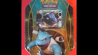 Blastoise-EX Tin (Fall 2014) - Pok&eacute;mon TCG Opening Adventures 2 (Great Pull!)