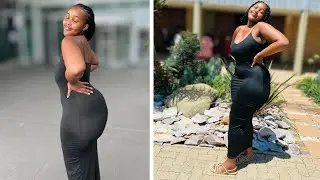 Buhlebezwe From SOUTH AFRICA: Discover the Power of Curvy Confidence, Beauty & Fitness✨| #plussize