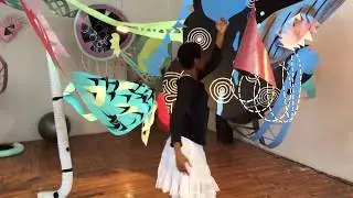 Adria Arch installation activated by sound and movement