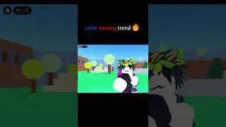 Color mixing trend🔥#robloxtrend