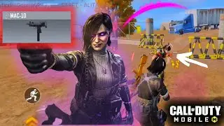 Maxis - Noir(SKIN) Gameplay + OP Mac-10 Gunsmith 😤🔥 | Call of Duty Mobile BR Full Gameplay