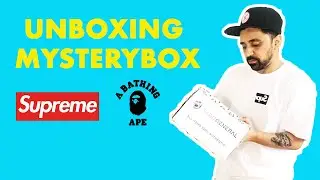 Unboxing Bape X Supreme Hypebeast Mysterybox 📦😱 &pound;109 / $135  | Indian Hypebeast