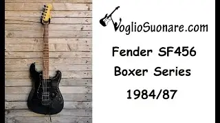 Fender Stratocaster SF-456 1984-1987 Black Boxer Series