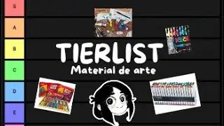 TIERLIST de MATERIAL DE ARTE 💛🎨✏️