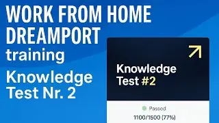 Knowledge Test Nr. 2 Dreamport | Dreamport Training | Solved Answers