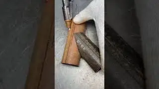 Cold welding process of iron pipe interface- Good tools and machinery can increase work efficiency
