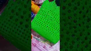 Hexagon Design Zigzag Shape Wire Bag