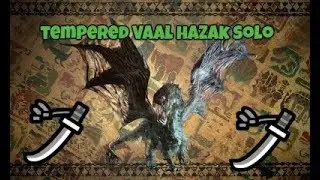 Tempered Vaal Hazak Long Sword (4'55'') Solo | Monster Hunter World