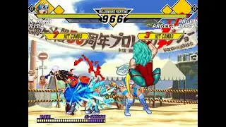 R.Mika & Rila vs Angel(KOF) & Angela