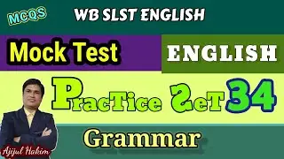 SLST English Practice Set 34 । SLST English। @slstenglish