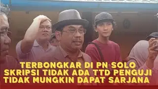 SKRIPSI TIDAK ADA TTD PENGUJI TIDAK MUNGKIN DAPAT SARJANA