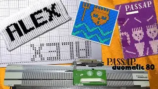 Deco-Free Fair Isle: Crafty Passap Delights