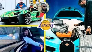LAKERS PLAYERS' CARS 2023: LeBron James, Dennis Schr&ouml;der, Anthony Davis