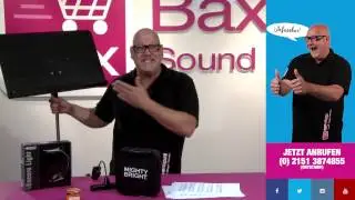 Bax sale: Mighty bright musician light