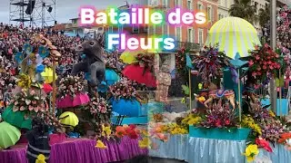 Carnaval de Nice 2024 Bataille des fleurs