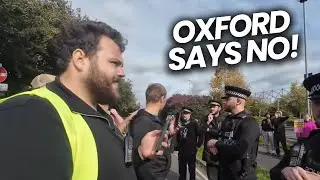 UK Cops Left STUNNED as Paid Agitators Leave Exactly on the Clock &mdash; Called It! 👀🤣 Oxford Says No