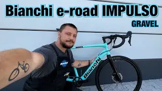 ⚡️GRAVEL BIKE BIANCHI e-road IMPULSO 🇮🇹 ДЕТАЛЬНИЙ ОГЛЯД ШВИДКОГО ГРАВІЙНОГО ВЕЛОСИПЕДУ BIANCHI