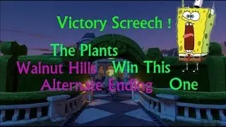 PvZ Garden Warfare Wall-Nut Hills: Plants Win Ending Scene