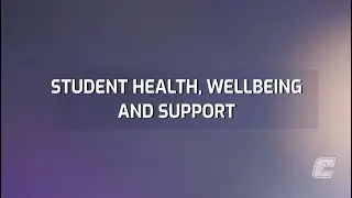 Online Orientation Session #10: Student Health, Wellbeing and Support