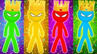 The Stickman Party 1 2 3 4 Player All UNLOCKED Gameplay UPDATED Tournament MINIGAMES Walkthrough