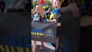 В столице Дании прошёл гей-парад Копенгаген Прайд в поддержку украины 💪🏳️&zwj;🌈