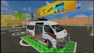 Narrow Cliff Road Driving 😰 | Minibus Simulator 3D Level 8 | Android