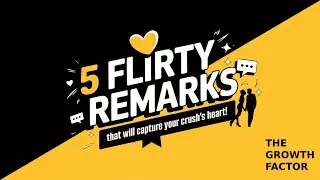 5 Flirty Remarks That Will Capture Your Crush's Heart! #crush #love #AttractionTips #FlirtyRemarks