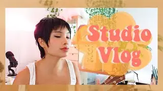 Studio Makeover, Setup and Organization : Starting My Small Art Business, Studio Vlog