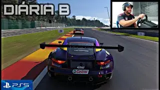 ENCAREI UM DOS MELHORES AMERICANOS DO GT7 EM SPA-Francorchamps | Jaguar F-Typer Gr.3 • Logitech G29