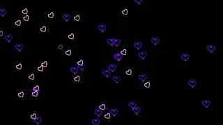 Neon Light Border | snow overlay | background video effects hd black screen | Background Loop