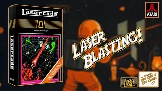 Lasercade by 20th Century Fox - Atari 2600 Prototype - Papa Pete's Old Guys & Old Games #atari2600