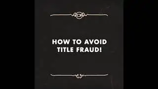Topic Tuesday #16: Mortgage Fraud Protection
