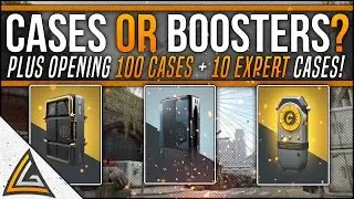 Dirty Bomb | Boosters VS Premium Cases & 110 Case Opening!