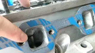 Trickflow Twisted Wedge TW 170 head back from porting!