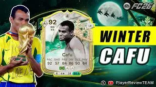 4⭐3⭐ Cafu 92 Winter Wildcards Icon SBC | Обзор игрока FC 26