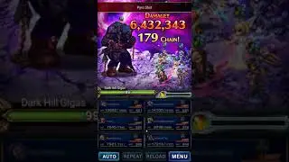 Dark Visions 15: Dark Hill Gigas Perfect Score 3 Turns Tifa Carry