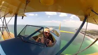 Brooke's Birthday Biplane Ride!