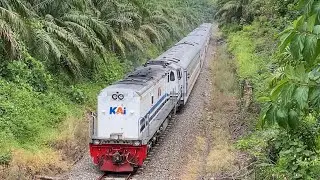 MENGERIKAN HUNTING DISINI‼️TANPA SEMBOYAN 35 SAAT KERETA LEWAT SINI ! 