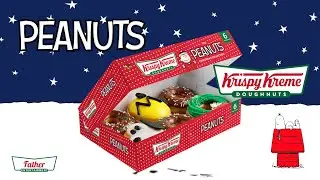 Krispy Kreme The Peanuts Christmas Collection Doughnuts Review