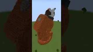 Котик астронавт #minecraft #big #building #cat #astronaut