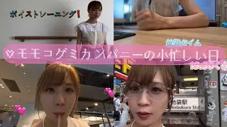 モモコグミカンパニーの小忙しい1日【vlog】