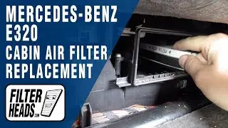 How to Replace Cabin Air Filter 1999 Mercedes-Benz E320 | AQ1025